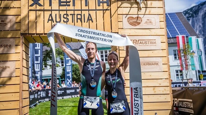 Jacqueline „Lini“ Jauk und ihr Vereinskollege Marcel Spandl holten Gold  