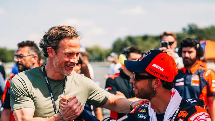 Gottfried Neumeister mit Enea Bastianini