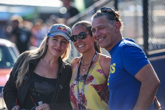 Nina Proll, Andrea Schlager und Gregor Bloeb