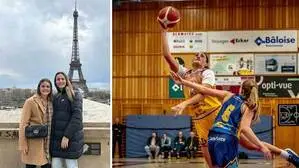 Alexia Allesch in Aktion und für einen Kurztrip in Paris