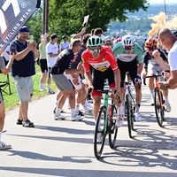 Gregor Mühlberger trägt weiter das Trikot des Gesamtführenden bei der Tour of Austria