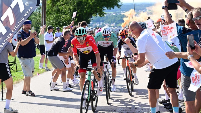 Gregor Mühlberger trägt weiter das Trikot des Gesamtführenden bei der Tour of Austria
