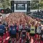 300 Sportler nahmen den Nightrun in Angriff