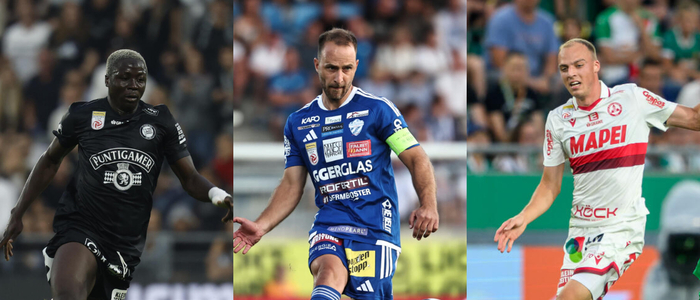 Oumar Diakite, Tobias Kainz, Alexander Hofleitner (von links)