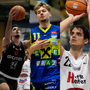 Milan Dokmanovic, Alan Derado und Nemanja Krstic holen sich beim Steirercup den letzten Feinschliff