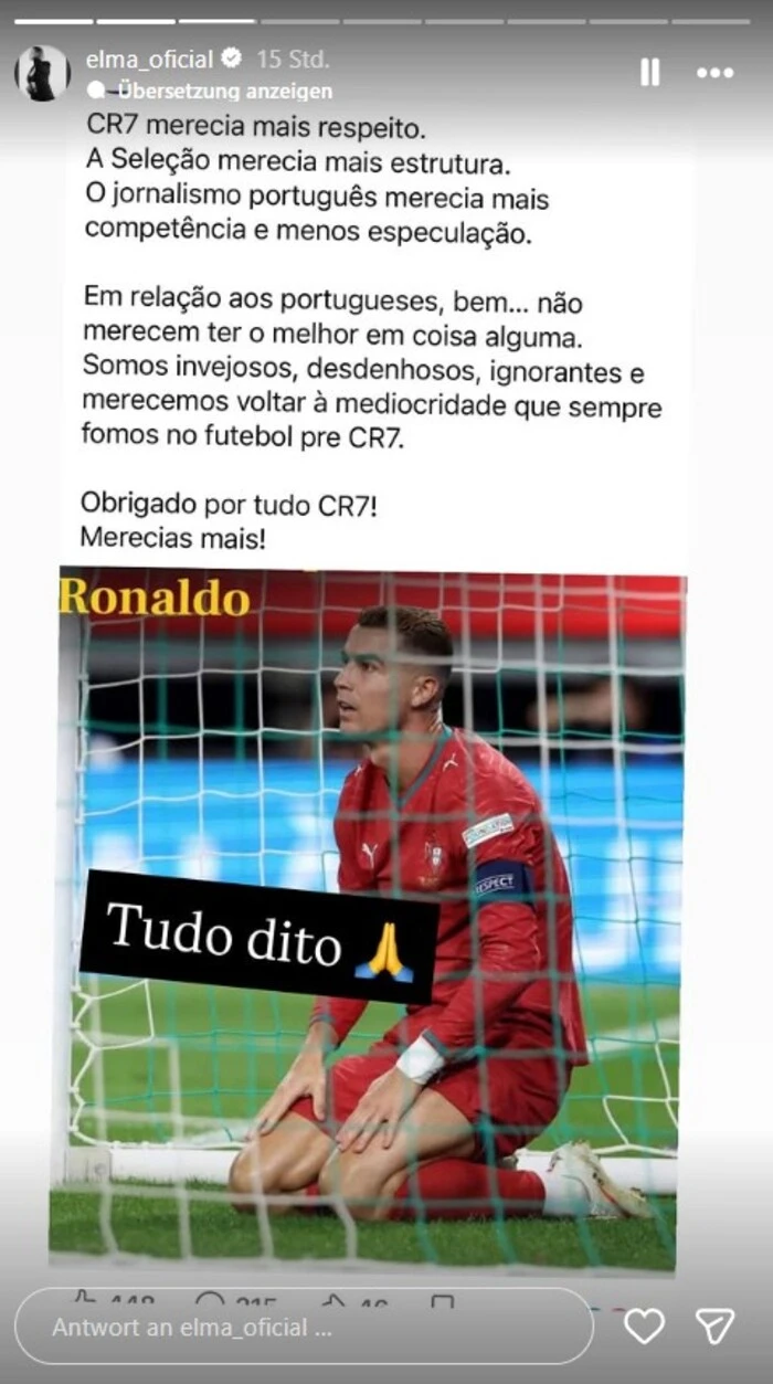 Elma Aveiro kritisierte Portugal für den Umgang mit ihrem Bruder