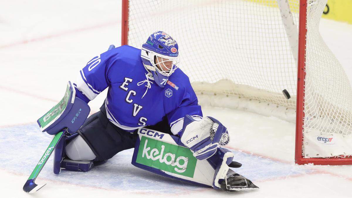 Wurde von seinen Vorderleuten zu oft im Stich gelassen: Goalie Lukas Moser