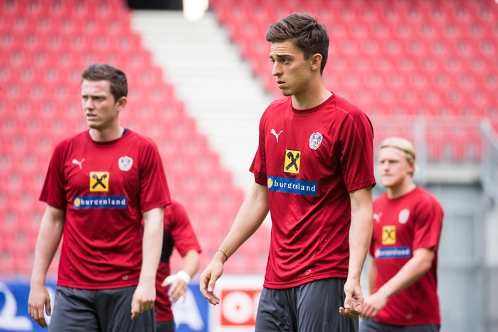 Die Freunde Albert Vallci und Michael Gregoritsch standen 2019 einmal gemeinsam im ÖFB-Teamkader