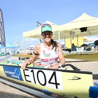 Magdalena Lobnig bei der EM in Spanien