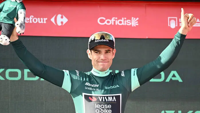 Wout van Aert gewann die 13. Etappe der Vuelta