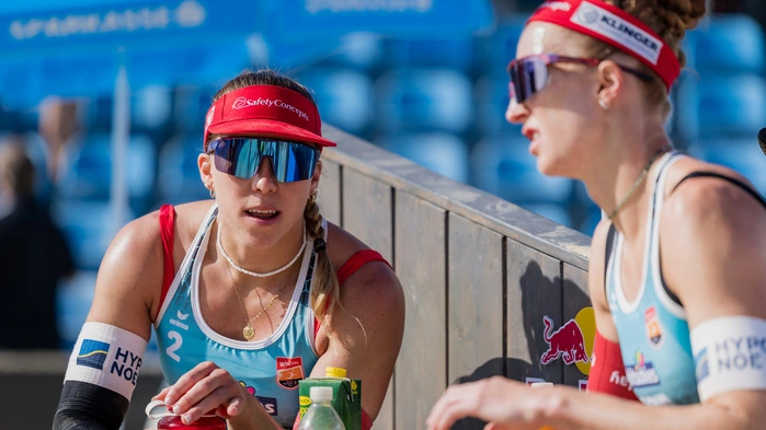 Ronja (links) und Dorina Klinger verpassten in Stare Jablonki die K.o.-Phase