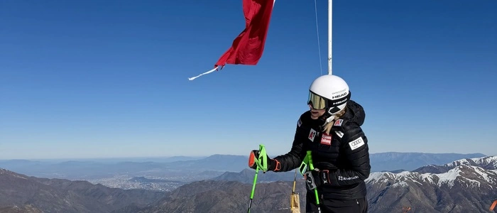 Schneegrüße von Nadine Fest aus Chile