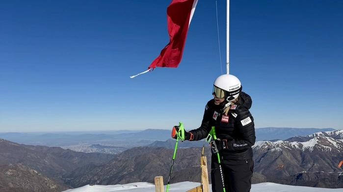 Schneegrüße von Nadine Fest aus Chile