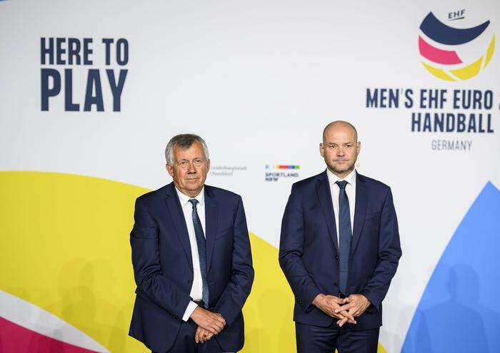 Zwei Österreicher ziehen im EHF die Strippen: Präsident Michael Wiederer und Generalsekretär  Martin Hausleitner