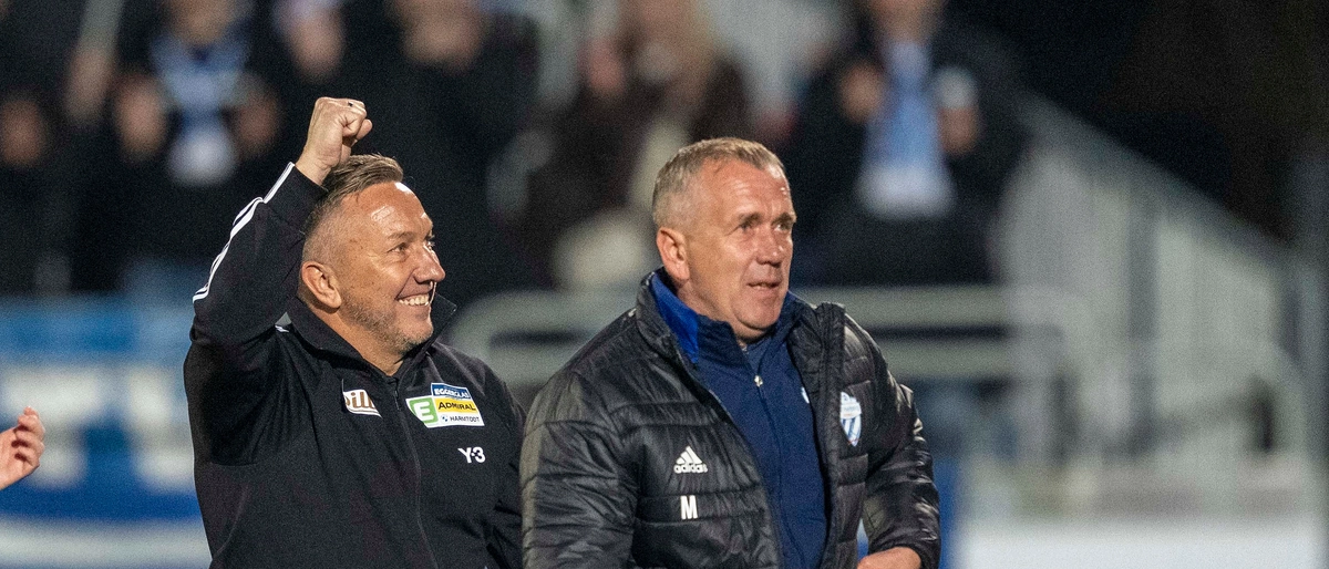 Manfred Schmid jubelte mit seinem Team oft in dieser Saison