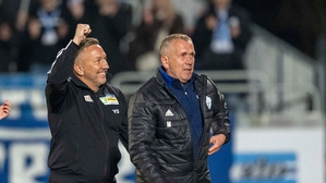 Manfred Schmid jubelte mit seinem Team oft in dieser Saison