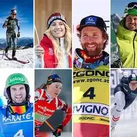 Von links oben: Sabine Payer, Verbnjak, Gasser, Schwarz, Alex Payer, Truppe. Unten von links: Tschofenig, Obmann, Juppe, Herzog, Ankele