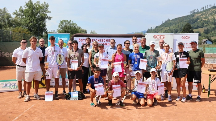 Für die Spieler und Verantwortlichen ein tolles Turnier die Österreichische Tennis-Jugendmeisterschaft