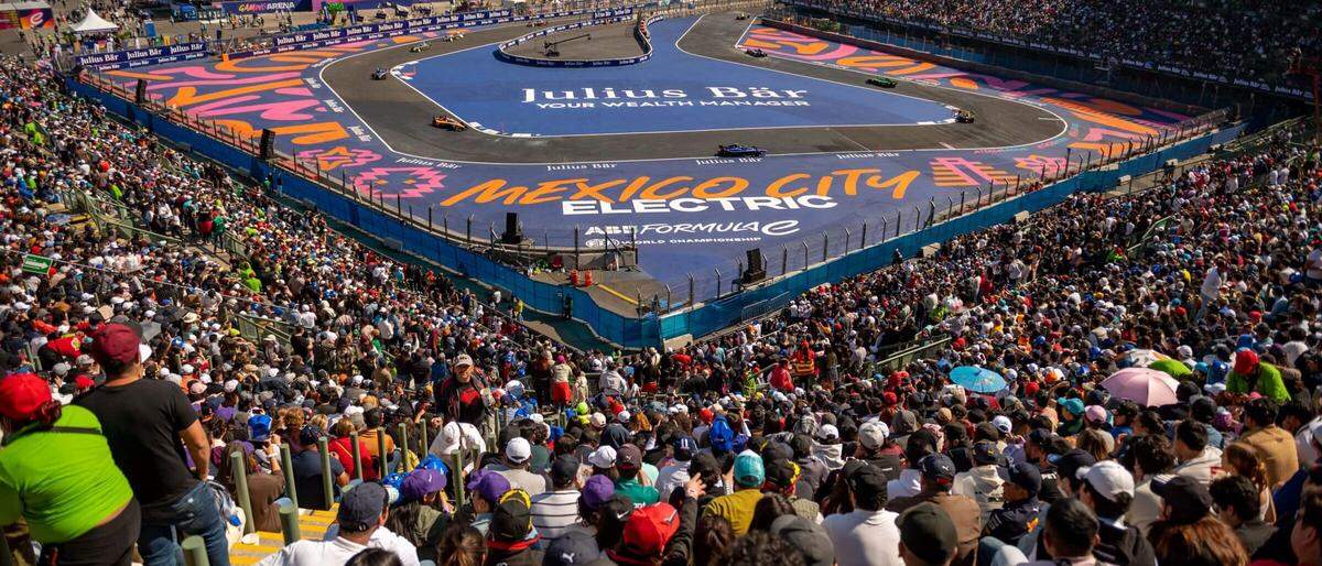 Mexiko zählte zu den besser besuchten Formel-E-Rennen, kein Wunder bei Ticketpreise um 25 Euro