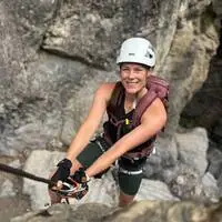 Carmen Thalmann genießt die Zeit in den Bergen