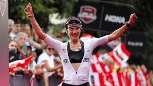 Lisa Perterer benötigte für den Ironman Texas 8:28:17 Stunden