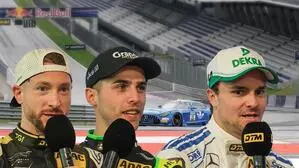 Mirko Bortolotti, Thomas Preining und Lucas Auer (von links)