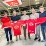 KAC-GM Oliver Pilloni, Vorstand Willi Schasche, KAC-Präsident Hannes Schwaiger, Steelers-Obmann Stefan Eberdorfer, Landessportdirektor Arno Arthofer