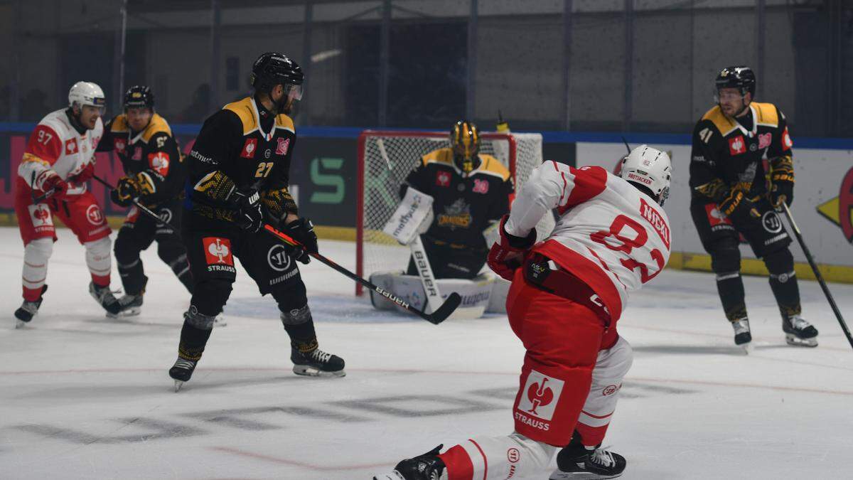 Der KAC feierte einen gelungenen Start in die CHL