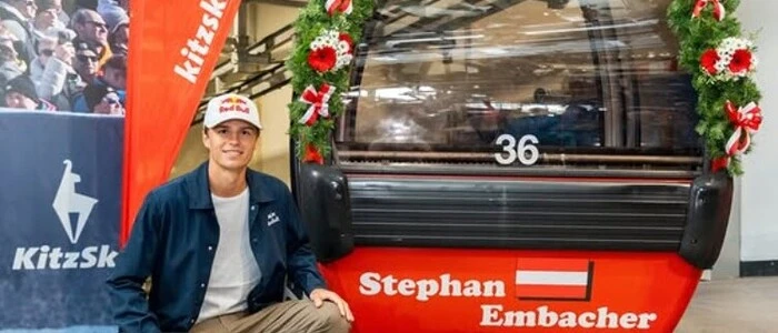 Stephan Embacher hat jetzt seine eigene Gondel