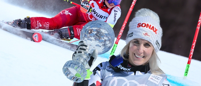Folgt Julia Scheib zehn Jahre später Eva-Maria Brem (rechts) nach?