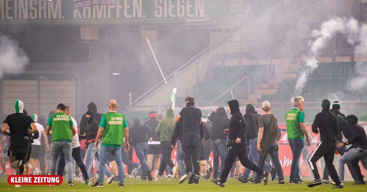 Krawalle beim Wiener Derby: Prozess gegen 22 Angeklagte nach Derby-Skandal beginnt