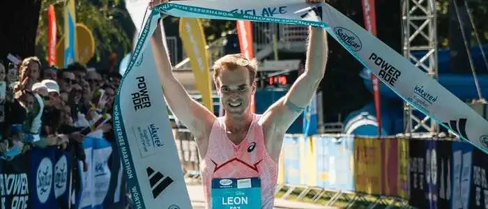 Leon Fian gewann bei seiner Marathon-Premiere