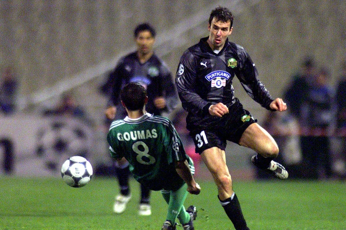 In der Champions League ist Haas der bislang letzte Sturm-Torschütze. Er traf 2001 gegen Panathinaikos Athen