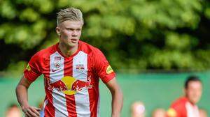 2019 machte Erling Haaland bei Salzburg noch nicht von Beginn an auf sich aufmerksam