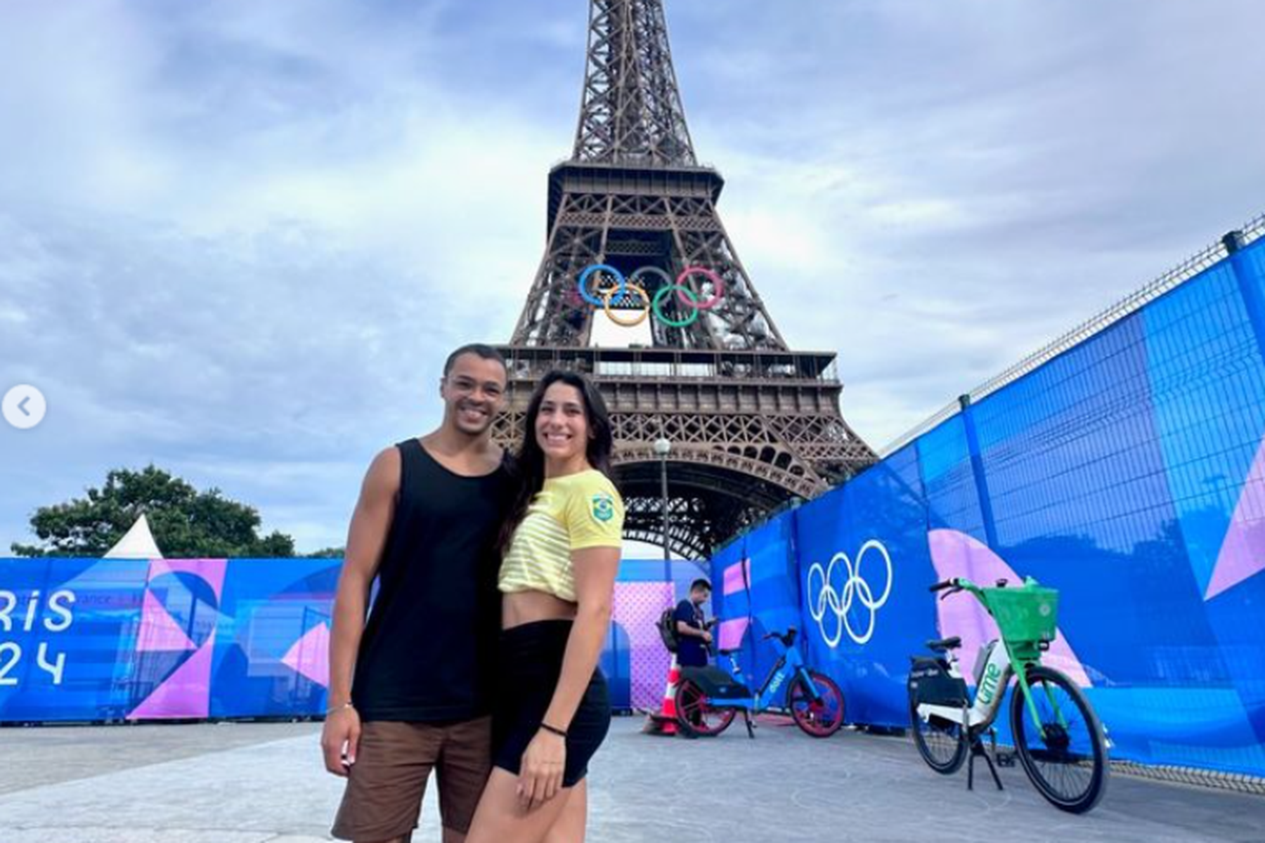 „Sind nicht zum Vergnügen hier!“ : Brasilianerin nach Besuch am Eiffelturm von Olympia ausgeschlossen