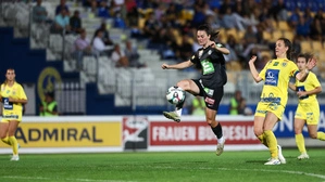 Sloweniens Teamspielerin Zala Kuštrin ist mit 13 Toren derzeit die ligaweit erfolgreichste Torschützin