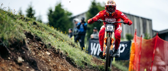 Andreas Kolb beim Training in Leogang