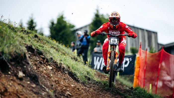 Andreas Kolb beim Training in Leogang