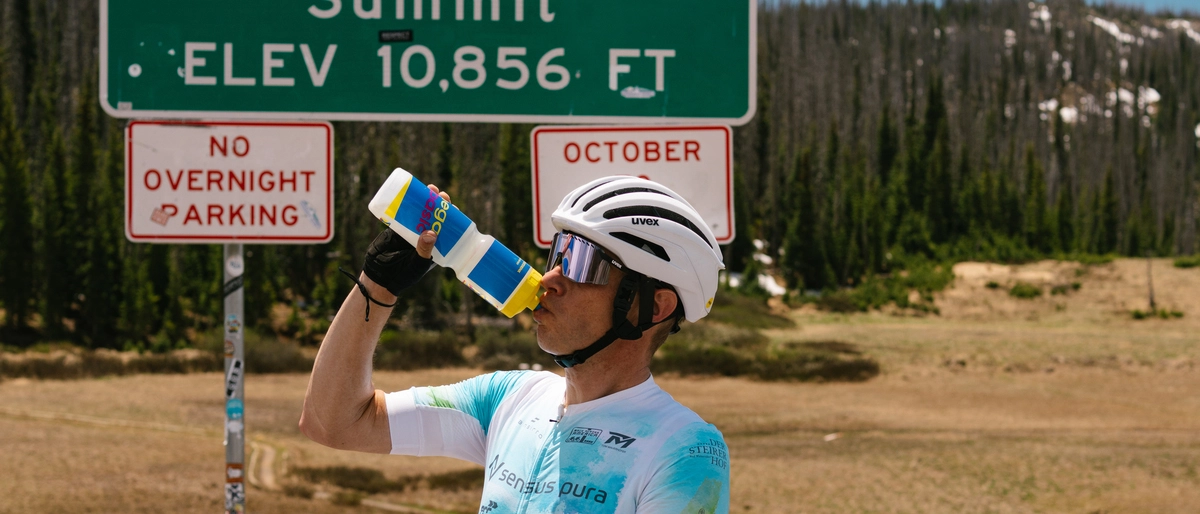 Thomas Mauerhofer auf dem Wolf Creek Pass in Colorado