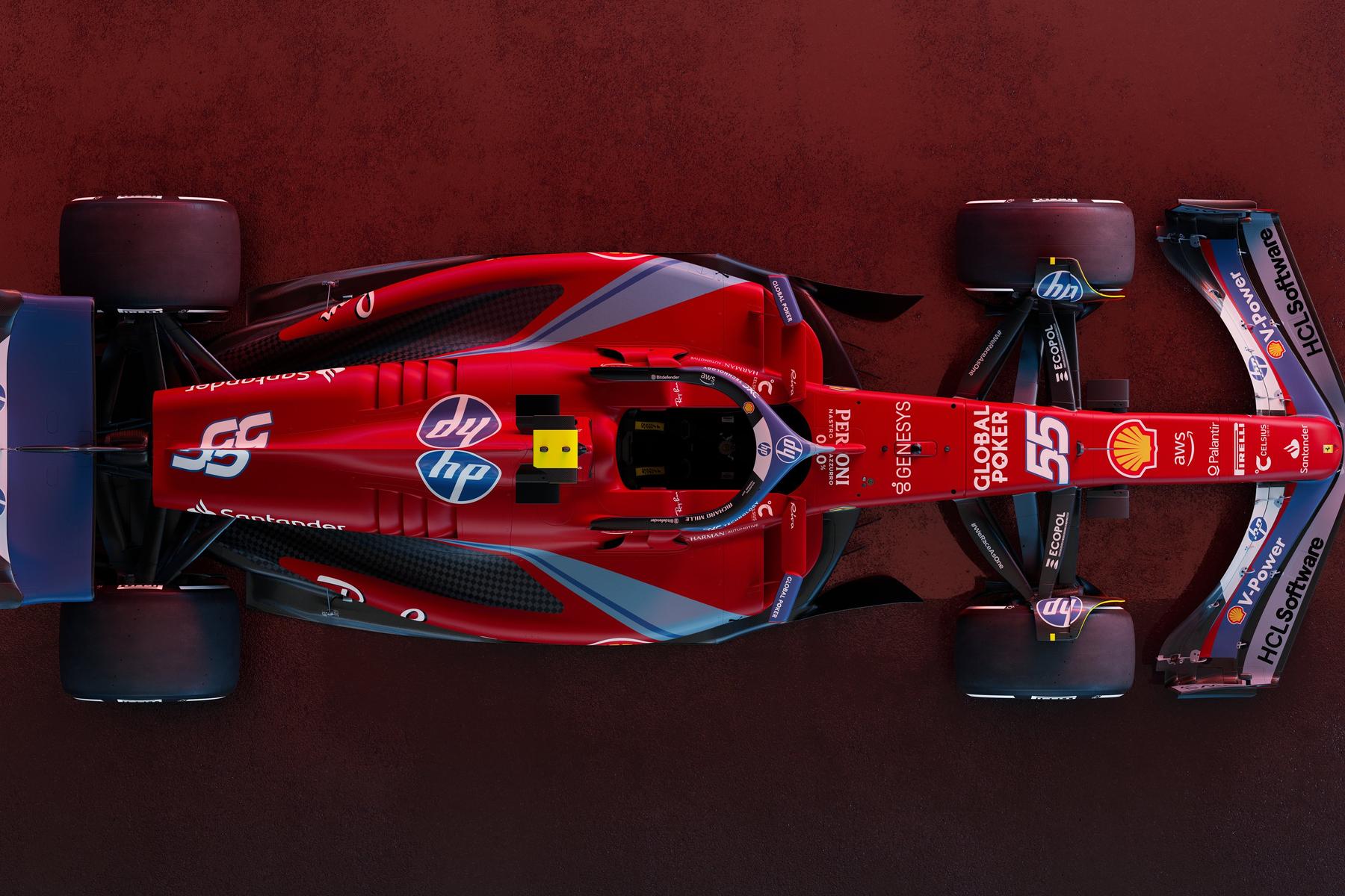 Formel 1: Sonderlackierung: Ferrari präsentierte den „blauen“ Boliden für Miami