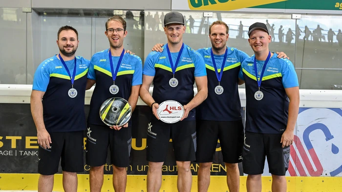 Die zweitplatzierte Mannschaft von Wenigzell