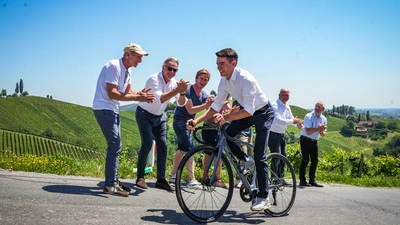 Hier bestreitet Martin Messner noch ein „Schauradeln“ – am 8. Juli geht es beim Ö-Tour-Auftakt zur Sache 