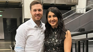 Traumpaar: Weltmeisterin Stephanie Venier mit Christian Walder