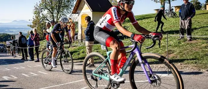 Carolina Trattner bei der EM in Ljubljana