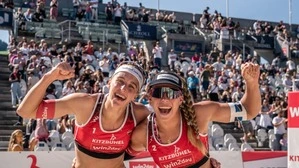 Dorina und Ronja Klinger jubelten