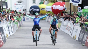 Nicolas Prodhomme gewann die letzte Etappe der Tour of the Alps vor Teamkollegen Paul Seixas