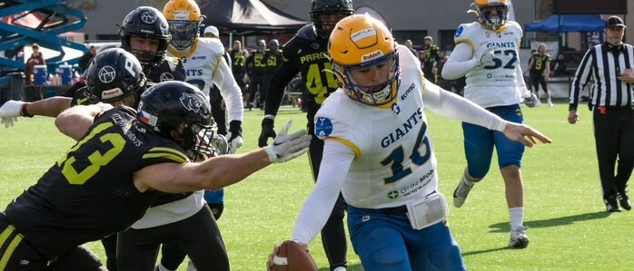 Bastian Steinmair wusste als Quarterback zu überzeugen