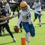 Bastian Steinmair wusste als Quarterback zu überzeugen