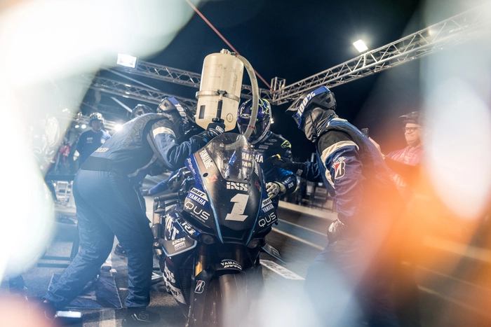 In der Box war stets viel zu tun