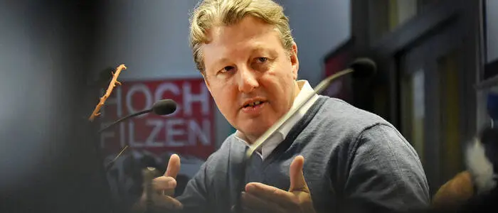 Alexander Ospelt berichtet über seine Arbeit und seine Pläne – offen, sympathisch und transparent